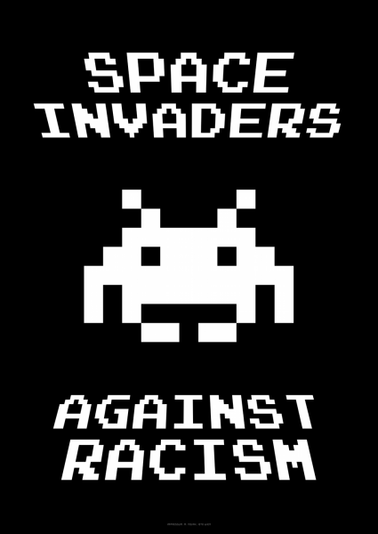 Space Invaders against Racism