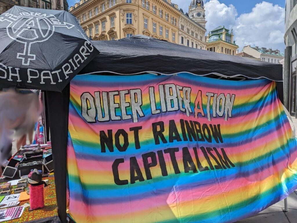 queer liberation not rainbow capitalism